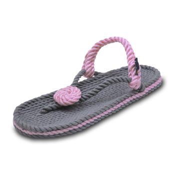 Flower Flop Grey Pink