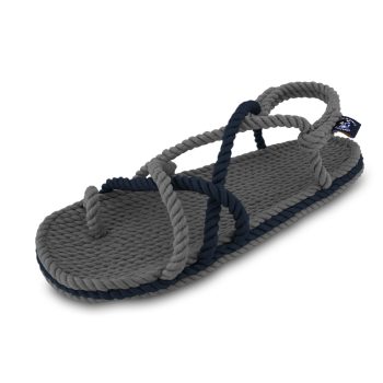 Toe Joe Grey Navy Blue